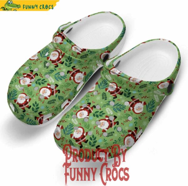 Santa Claus Christmas Crocs For Kids