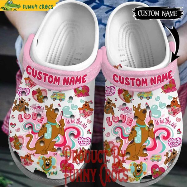 Scooby Doo Valentine Day 2025 Custom Crocs Slippers