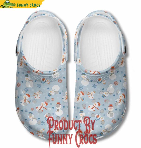 Snowman Christmas Crocs For Kids – Funny Crocs