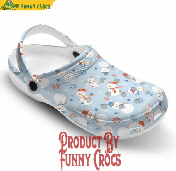 Snowman Christmas Crocs For Kids – Funny Crocs