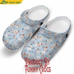 Snowman Christmas Crocs For Kids Funny Crocs 3