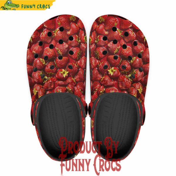 Strawberry Juice Crocs Shoes