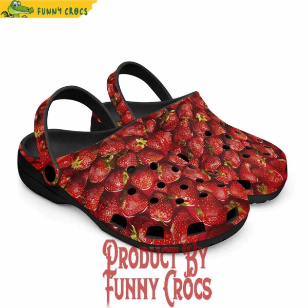 Strawberry Juice Crocs Shoes