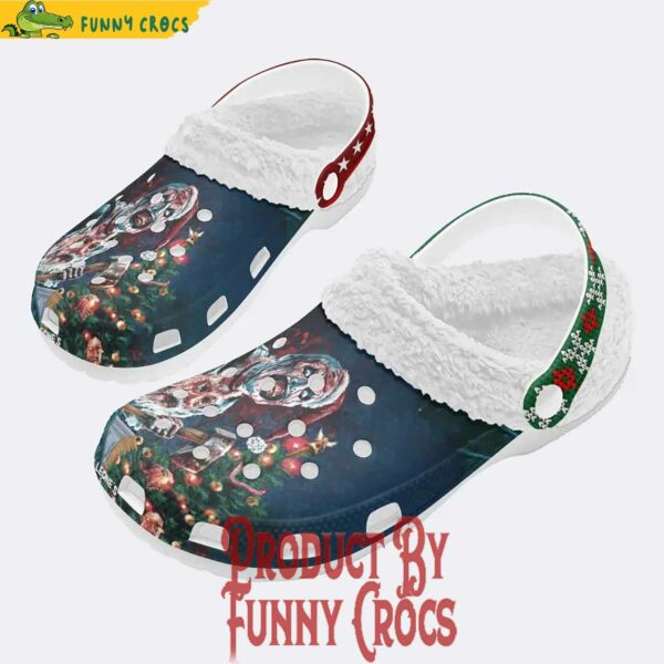 Terrifier Christmas Edition Fleece Lined Crocs Shoes