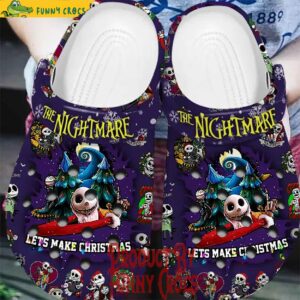 The Nightmare Before Christmas Clog Crocs Shoes 1