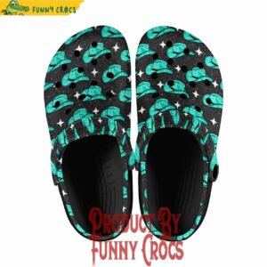 Turquoise Hat Unisex Crocs Shoes