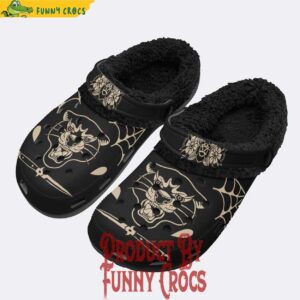 Unisex Tiger Print Fleece Lined Crocs