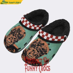 Wolfman Halloween Crocs Fleece Lined